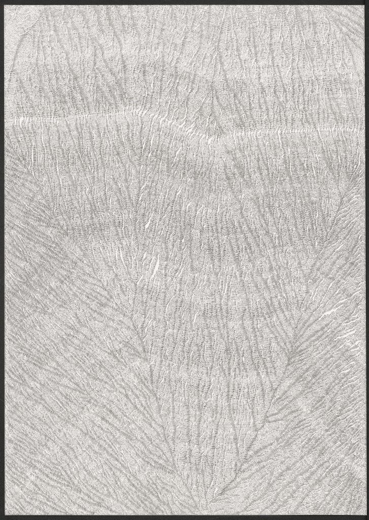 Strata #03 - Encre sur papier - 29,7 x 42 cm, 2023