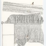 Notes (Jean-Luc Nancy) 2
Encre sur papier 
14, 8 X 21 cm
2021