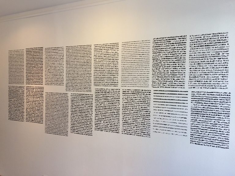 pages_de_marches.rtf
Sticker mural 3m50 x 1m20 -  2018, Nancy (Prod: galerie Modulab)